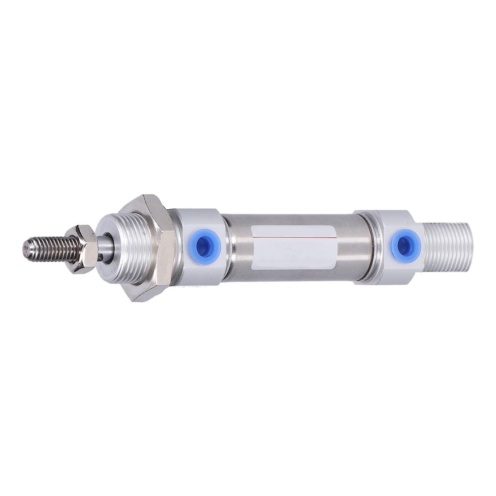 Mini Air Cylinder Stainless Steel Piston Rod Pneumatic Reciprocating Motion Equipment 20mm Boremi20x175