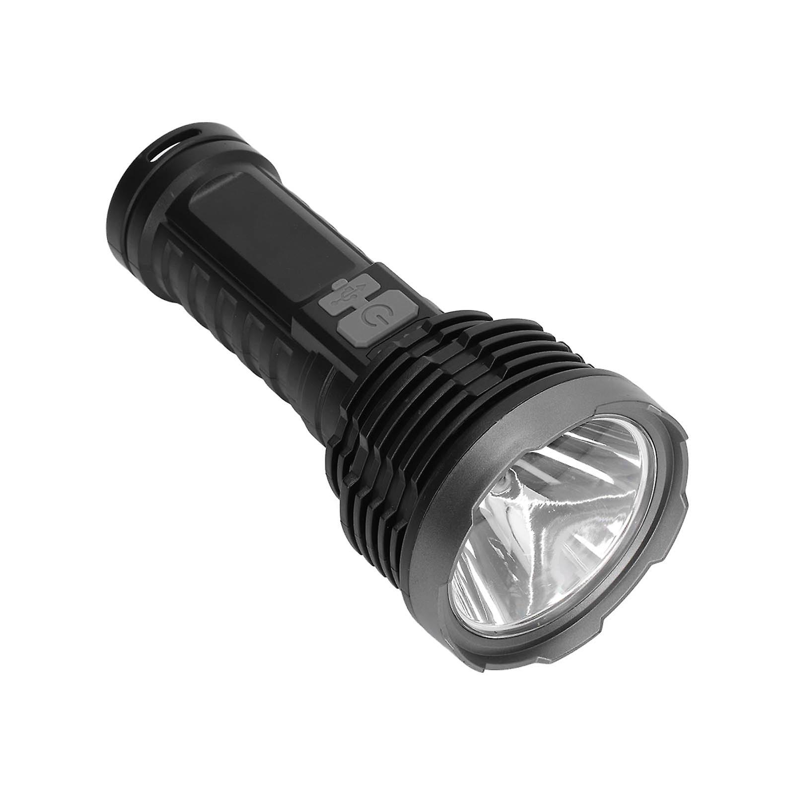 Spotlight Flashlight Usb Rechargeable Handheld Flashlight Waterproof For Outdoor Camping Hiking Picnic