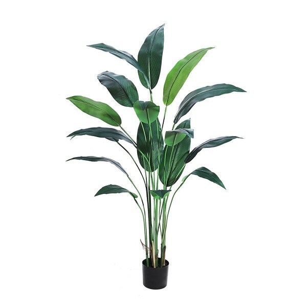 1/2 packArtificial Bird of Paradise Plant 6/7FT(72in) Fake Palm Tree