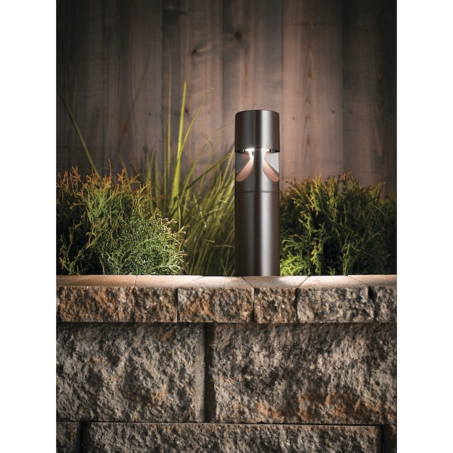 Kichler 28324 200-Lumen 3-Watt Olde Bronze Low Voltage Hardwired LED Outdoor Path Light (3000 K)