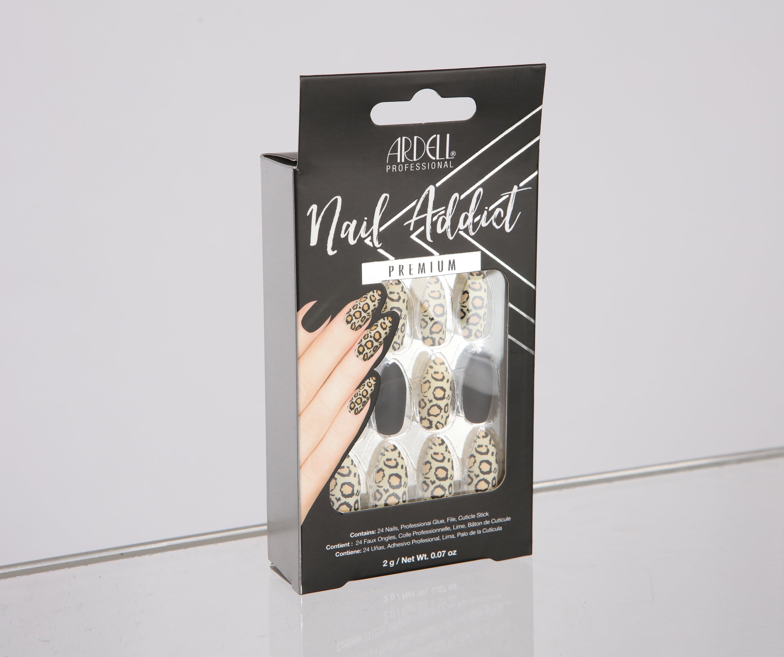 Ardell Nail Addict Leopard Print Press On Nails