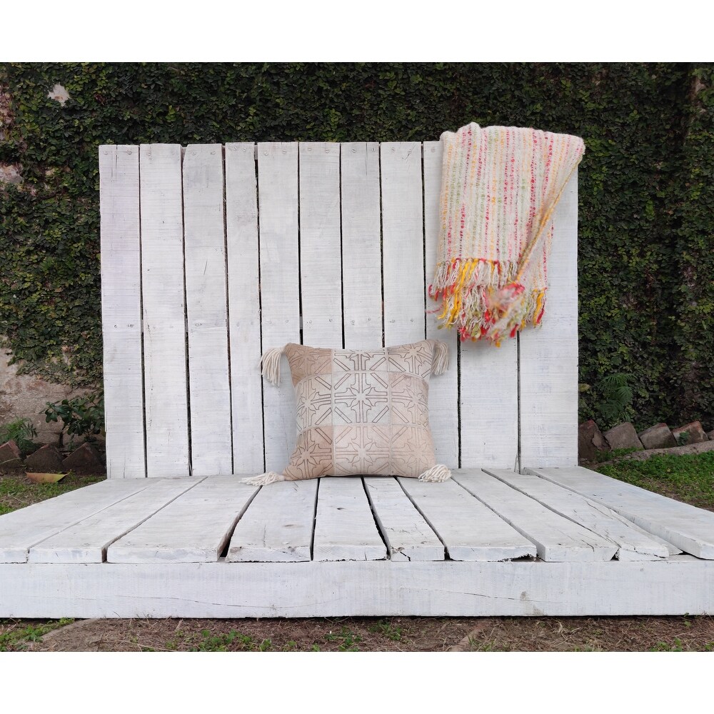Loominaire Handmade Throw Pillow \
