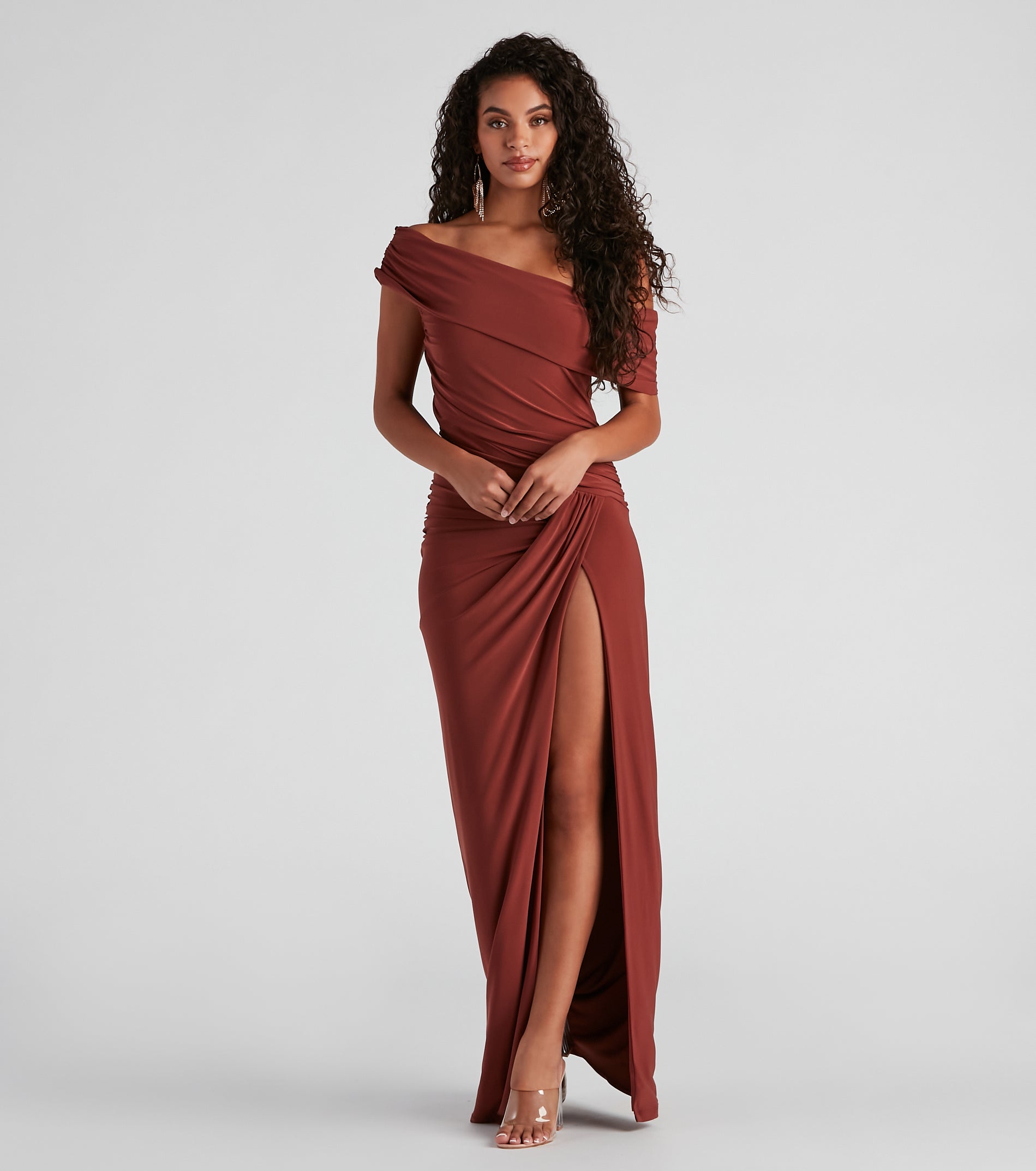 Kaleigh Off Shoulder Dress