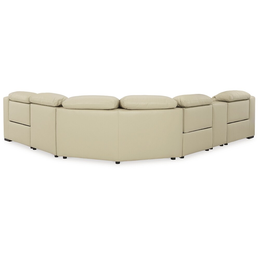 Signature Design by Ashley Center Line 6 Piece Power Reclining Sectional   127\