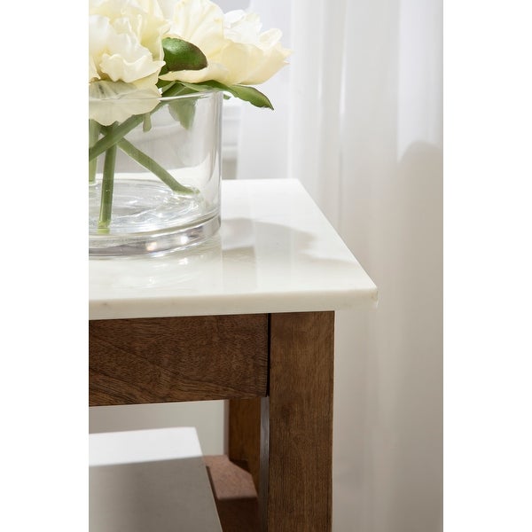 Copper Grove Rossignol Wood End Table - 12x12x24