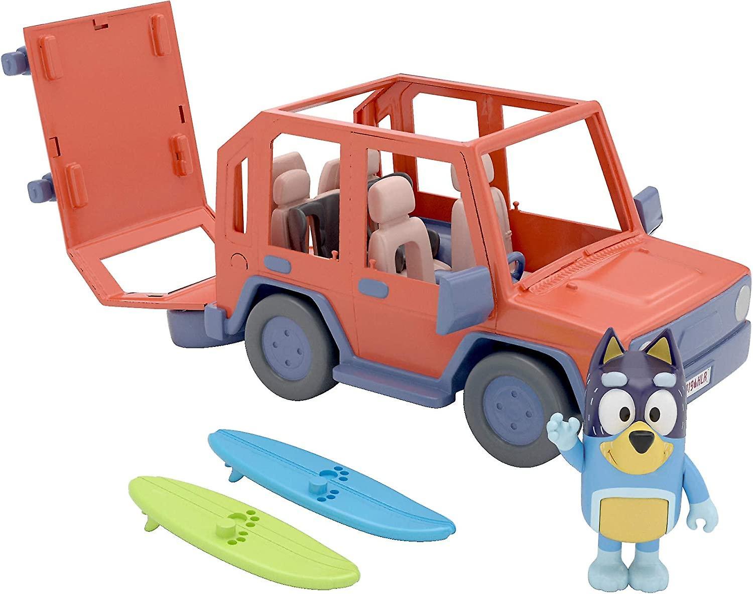 Bluey Heeler 4WD Vehicle With Dad Figure