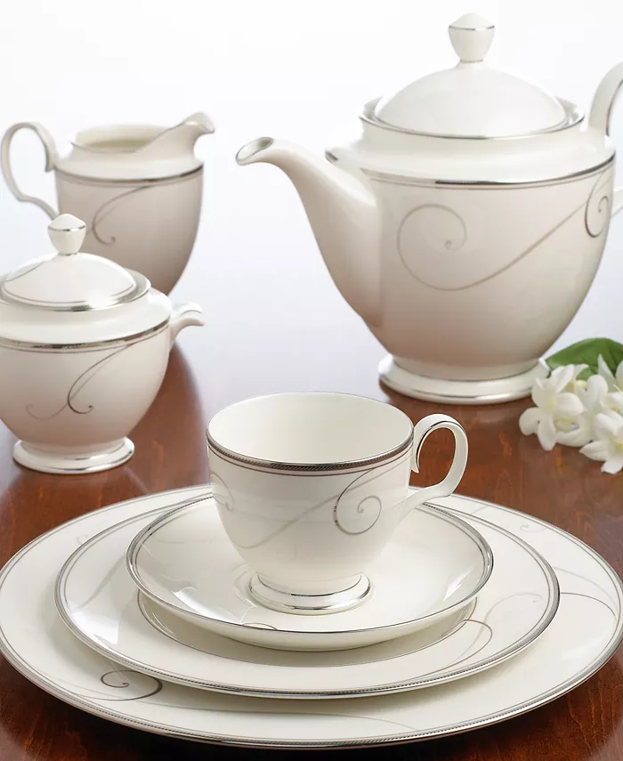 Noritake Platinum Wave Dinnerware Collection