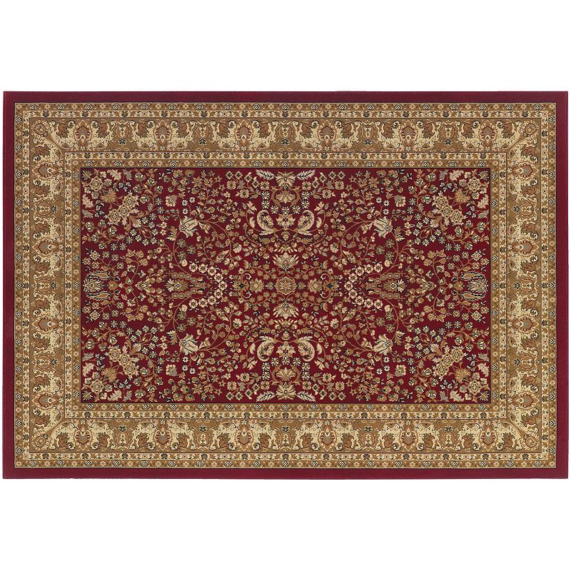 Couristan Izmir Mashad Framed Floral Rug