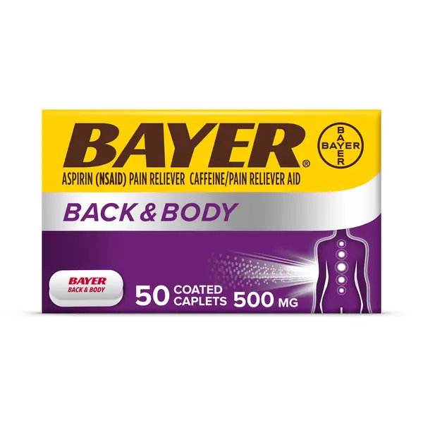 Bayer Back and Body Extra Strength 50-Count