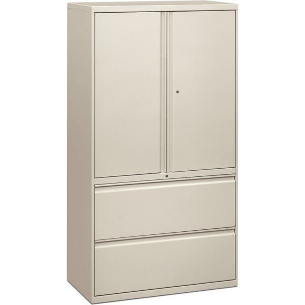 HON Brigade 800 Series Lateral File Cabinet， Letter/Legal/A4， 36