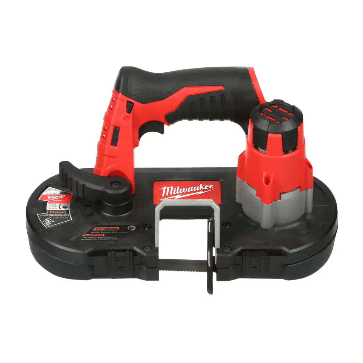 Milwaukee M12 12V Lithium-Ion HACKZALL Cordless Reciprocating Saw Kit w/ M12 Sub-Compact Band Saw and 6.0Ah XC Battery Pack