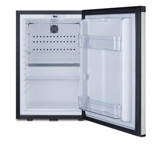 Summit Appliance 16 in. 1.1 cu. ft. Mini Fridge in Stainless Steel MB26SS2