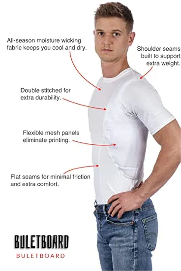 🔥   49% OFF-MEN/WOMEN'S CONCEALED LEATHER HOLSTER T-SHIRT (BUY 2 FR