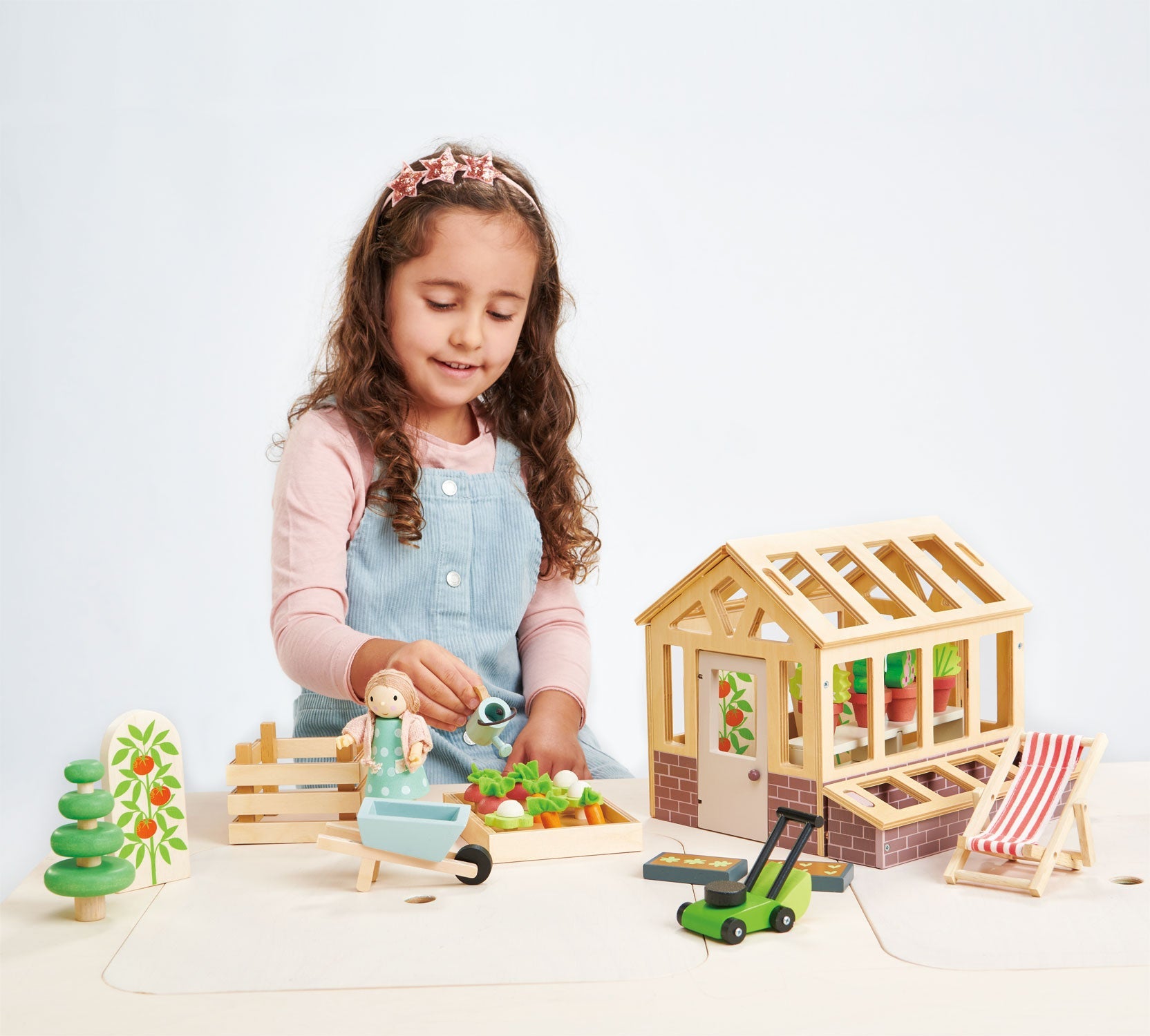 Greenhouse and Garden Set by Tender Leaf Toys