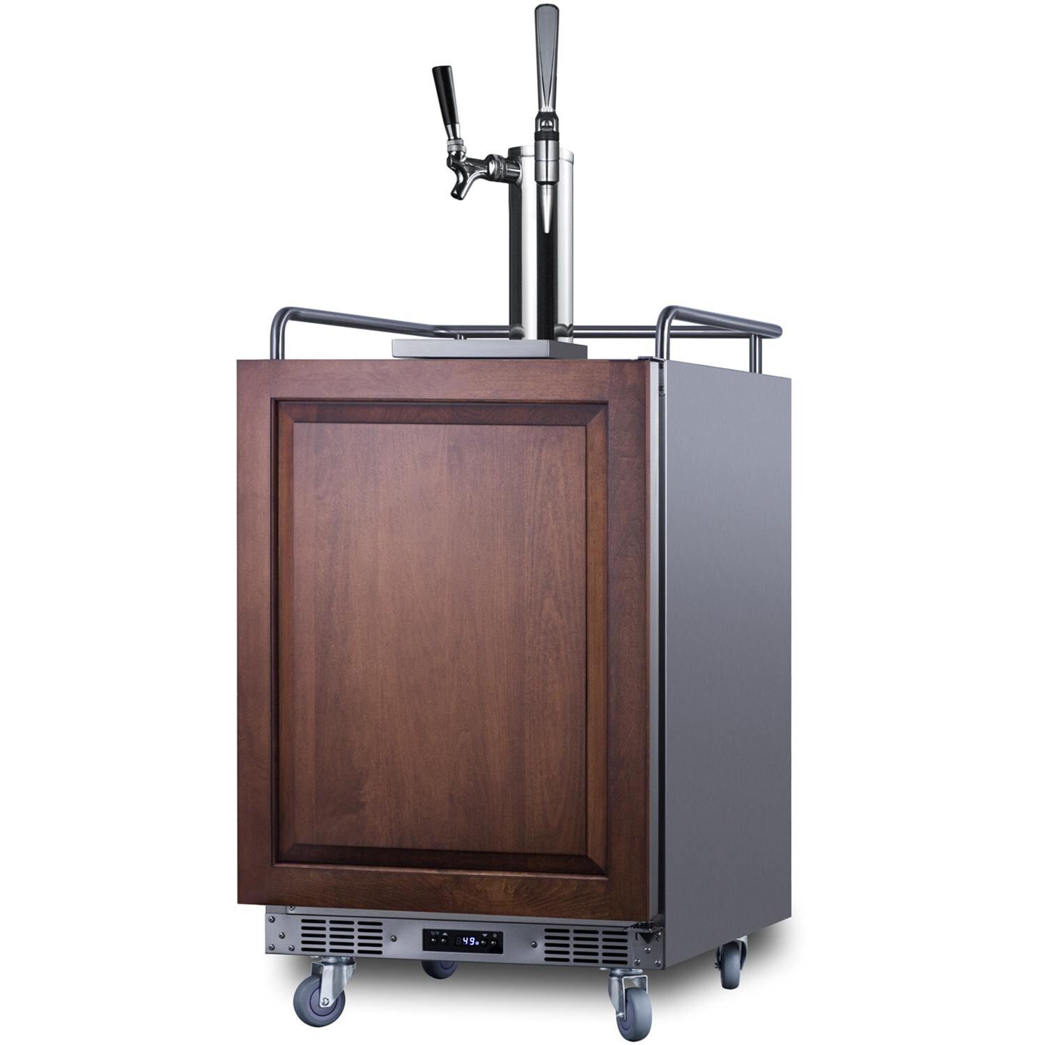 Summit 24-Inch 5.6 Cu. Ft. Built-In Cold Brew/Nitro Coffee Kegerator