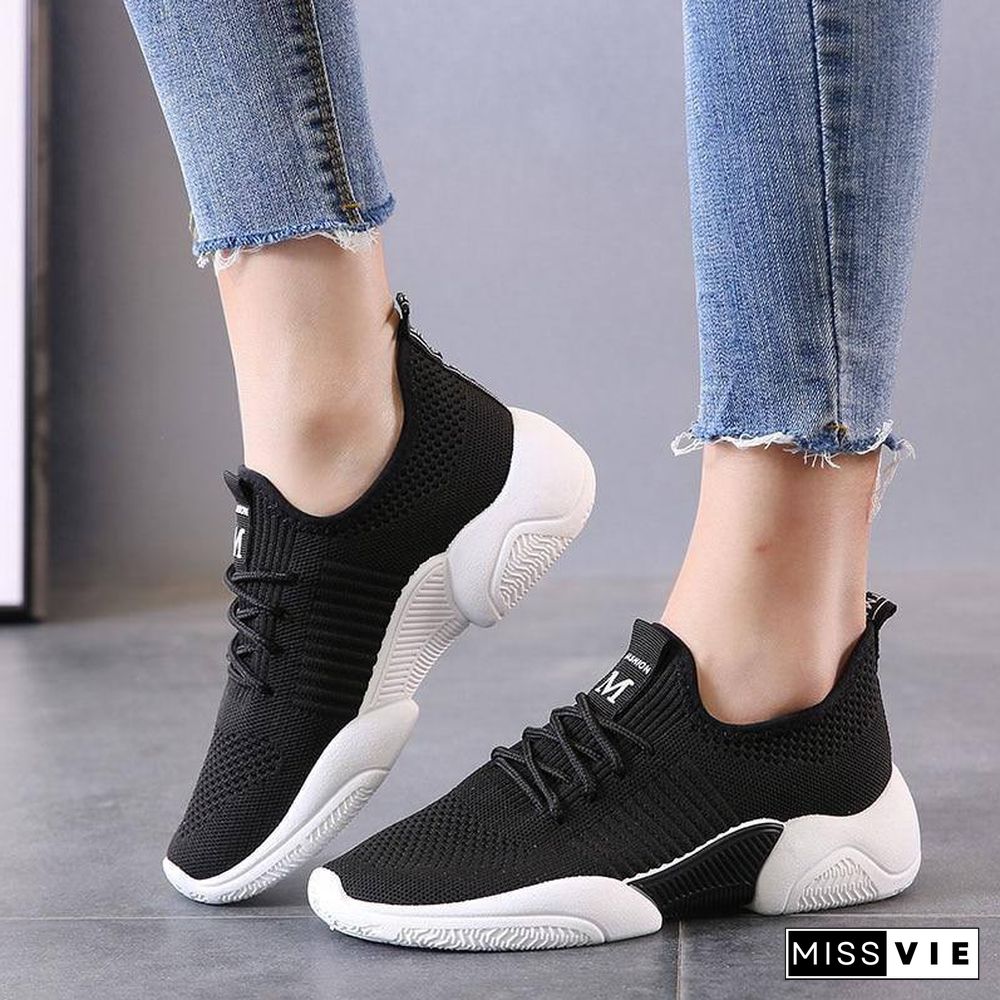 New Women Fashion Casual Shoes Lightweight Platform Ladies Breathable Sneakers Tenis Feminino Zapatos Deportivos Para Mujer