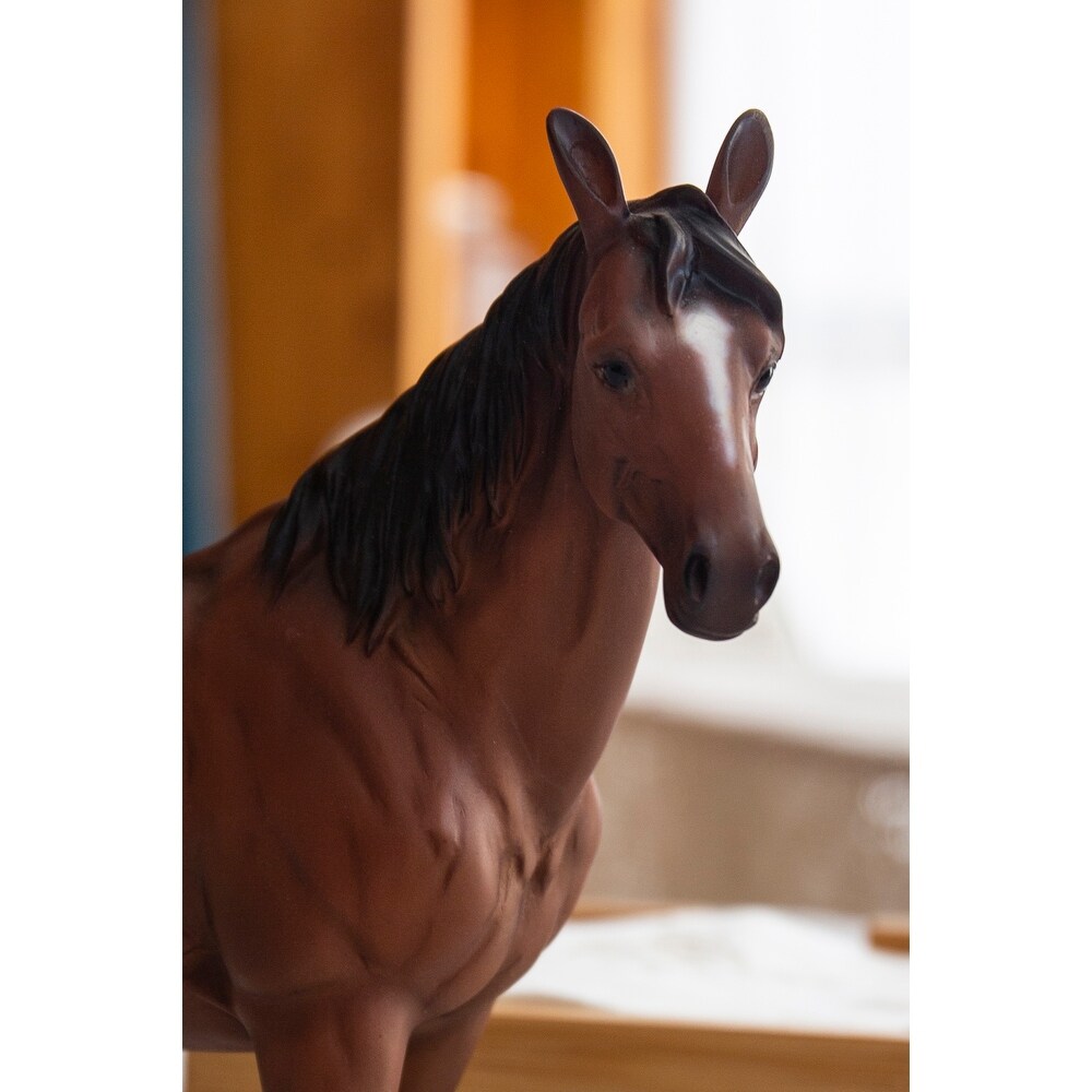 Standing Horse   Ultra Realistic Garden Statue   7.5 \