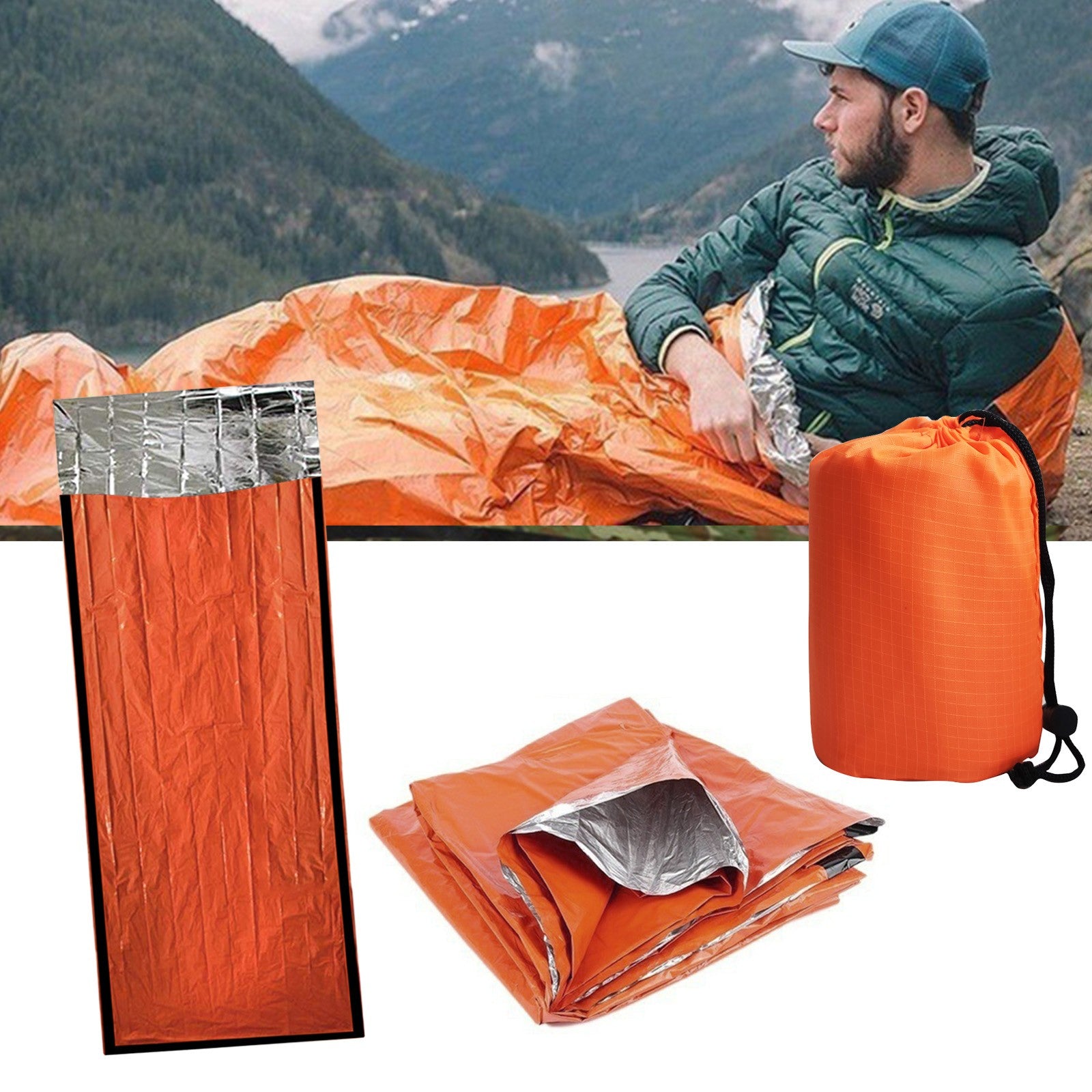 Medcursor Outdoor Selfrescue Emergency Sleeping Bag Outdoor Selfrescue Emergency Sleeping Bag