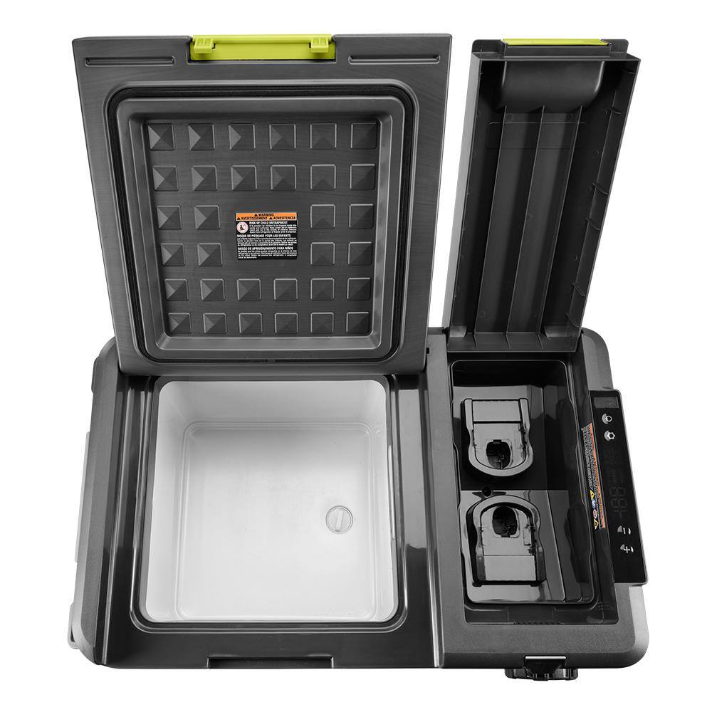 RYOBI ONE+ 18V 24 Qt. Hybrid Battery Powered Iceless Cooler (Tool Only) Pi1824QBT