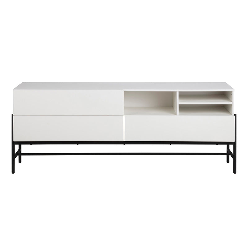 MOGEN Sideboard  Buffet 185cm - White & Black