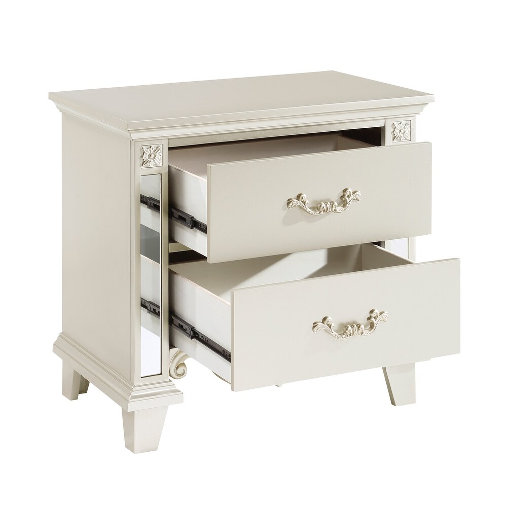 Alco 2 Drawer Nightstand