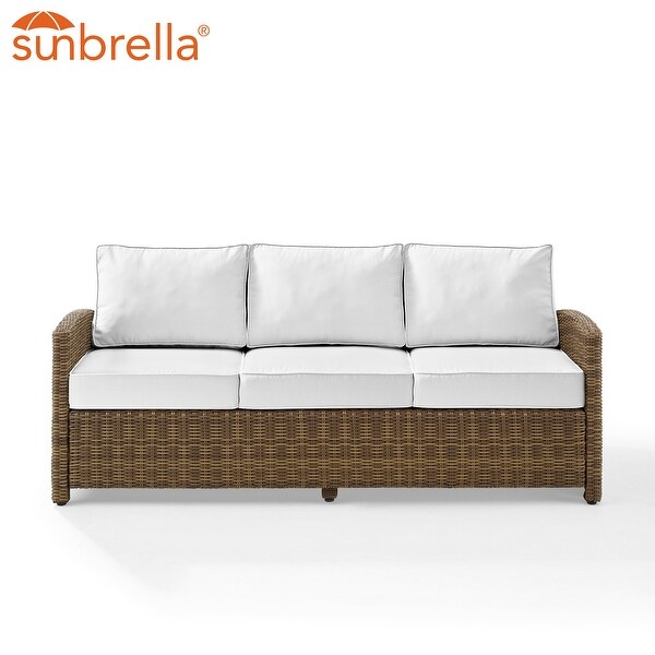 Crosley Bradenton Outdoor Wicker Sofa