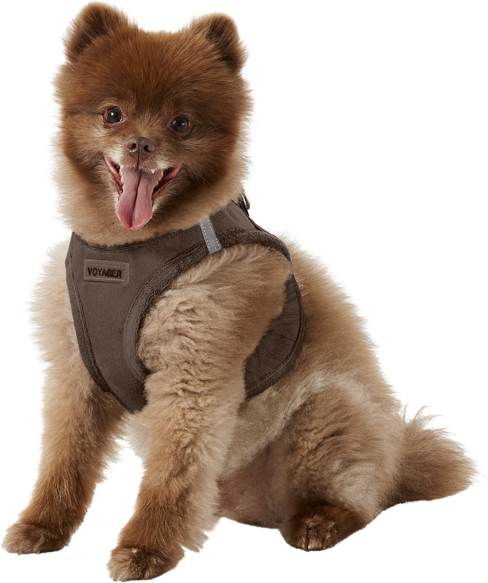 Best Pet Supplies Voyager Plush Suede Dog Harness