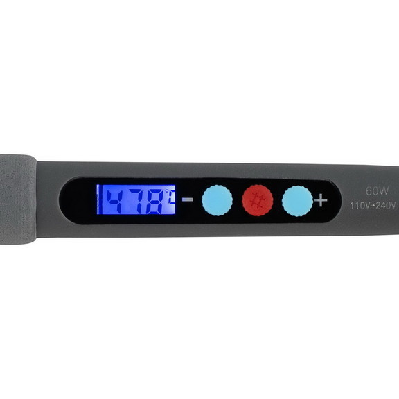 Parts Express 60W Adjustable Temperature Digital S...