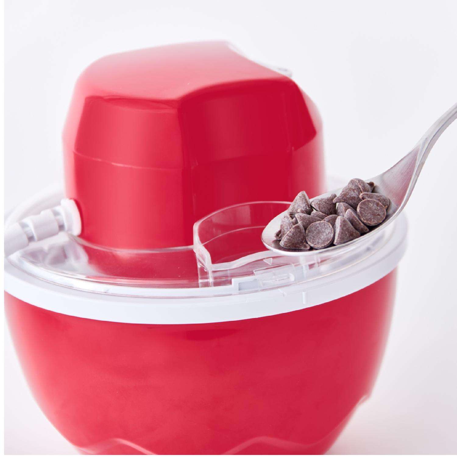 Rise by Dash Red 0.5 qt Ice Cream Maker 6.1 in. H X 6.3 in. W X 6.3 in. L