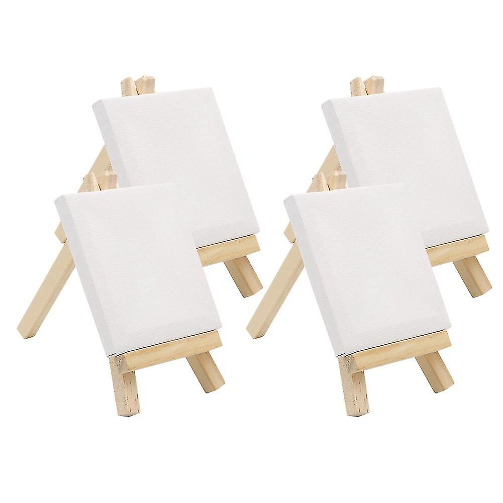 Mini Canvas Wood Easel Set for Art Painting Drawing Craft Wedding Home Decoration