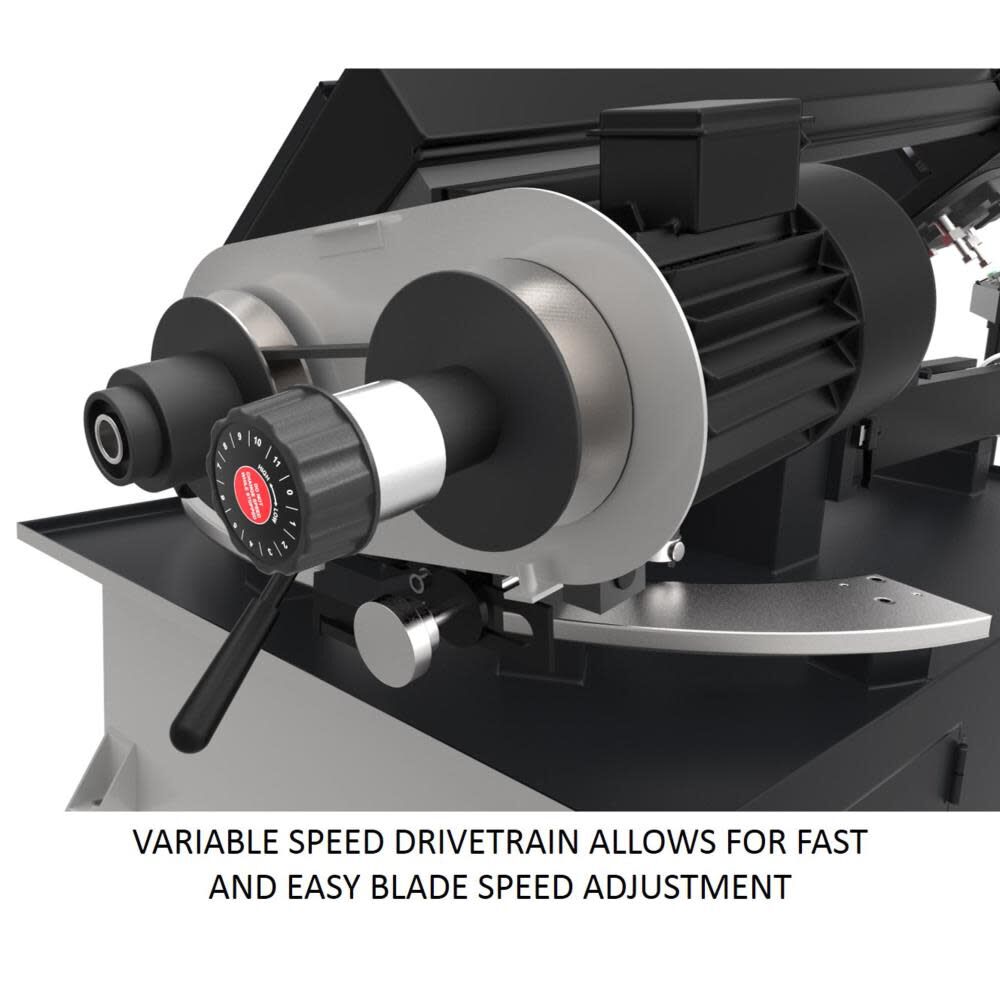 JET 8 x 13 Variable Speed Bandsaw 891015 from JET