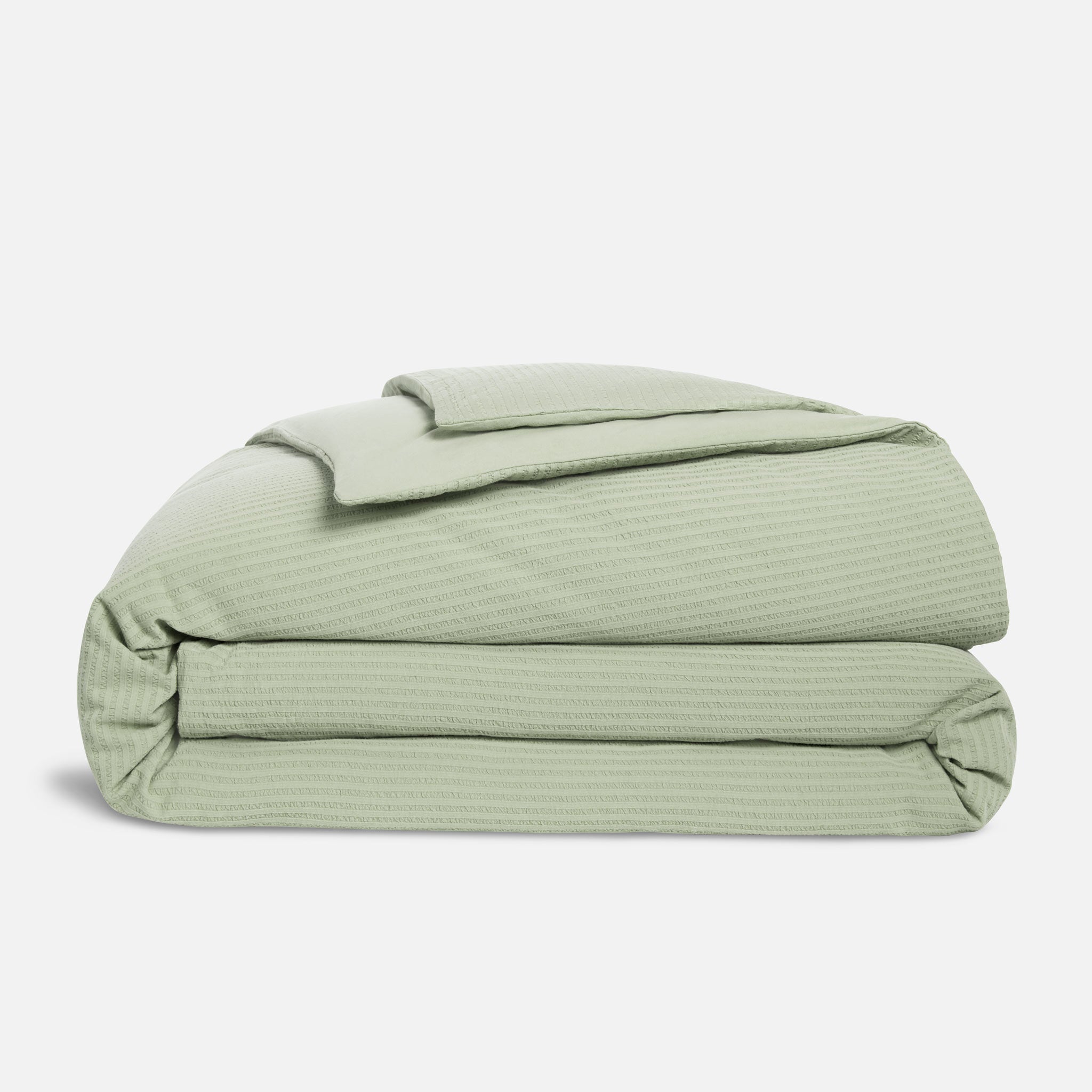 Textured Stripe Duvet Cover - Last Call