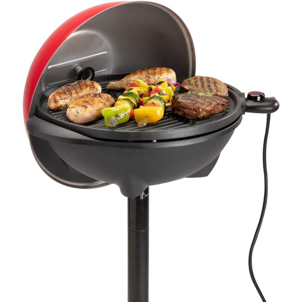 Cuisinart 2-In-1 Outdoor Electric Grill in Red/Black CEG-115