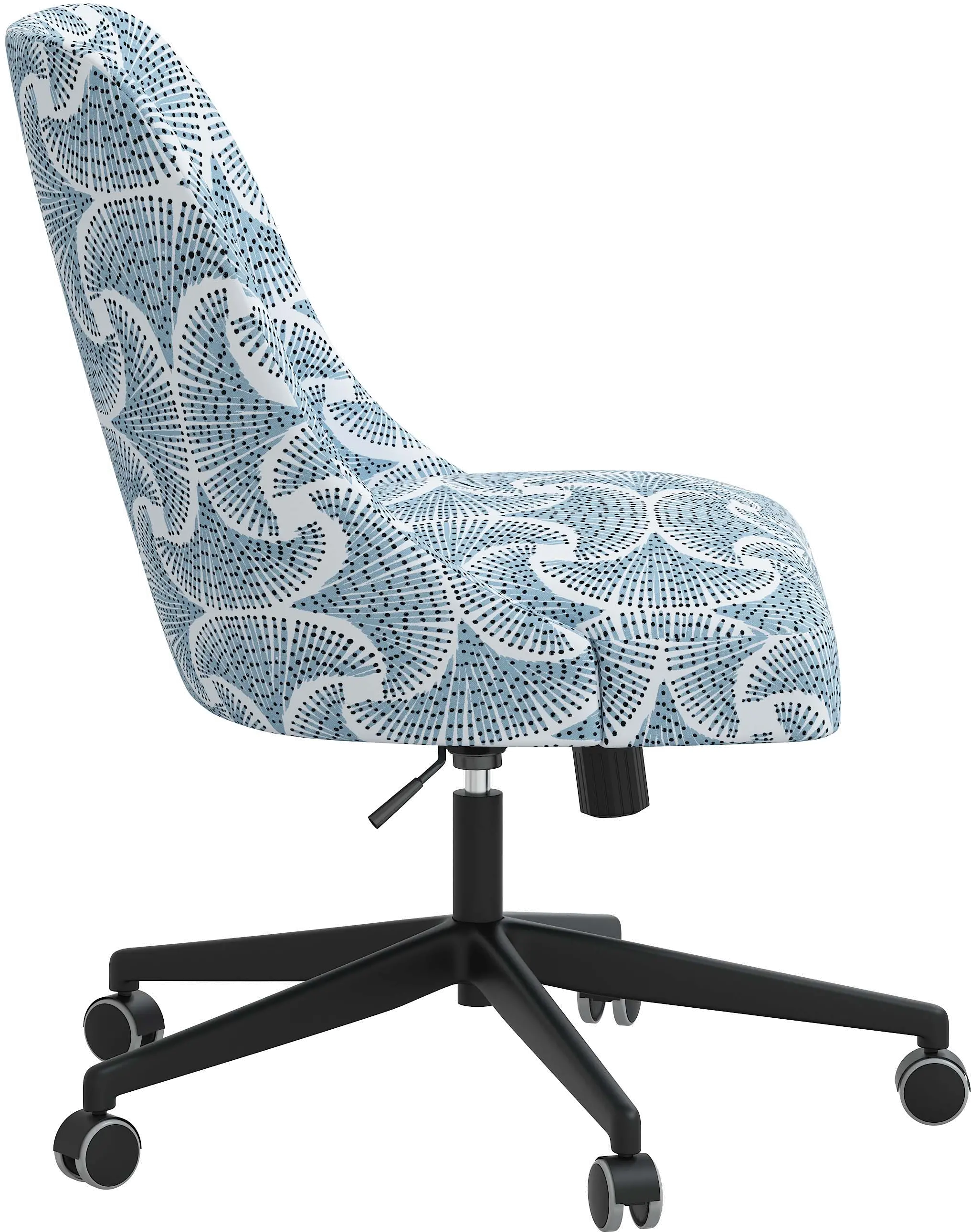 Spencer Sea Fan Blue Office Chair - Skyline Furniture