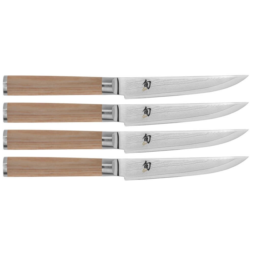 Shun Classic Blonde Steak Knife Set  4 Piece