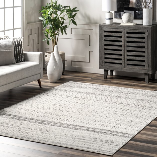 Nuloom Nova Bohemian Striped Area Rug