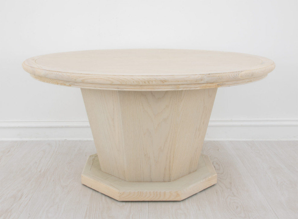 Harland Light Oak Coffee Table   Farmhouse   Coffee Tables   by Virgil Stanis Design  Houzz