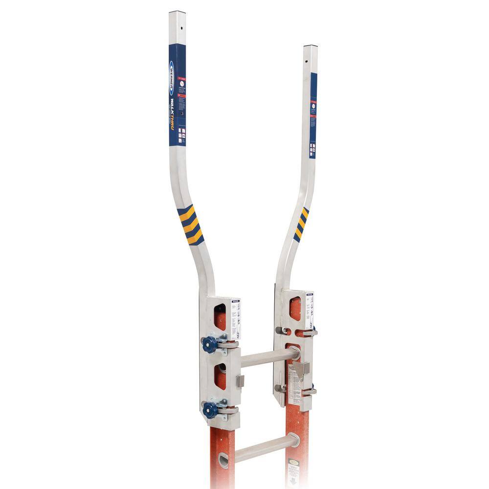 Werner WalkThru Ladder Extension Safety Accessory for Type II I IA IAA Ladders X300000