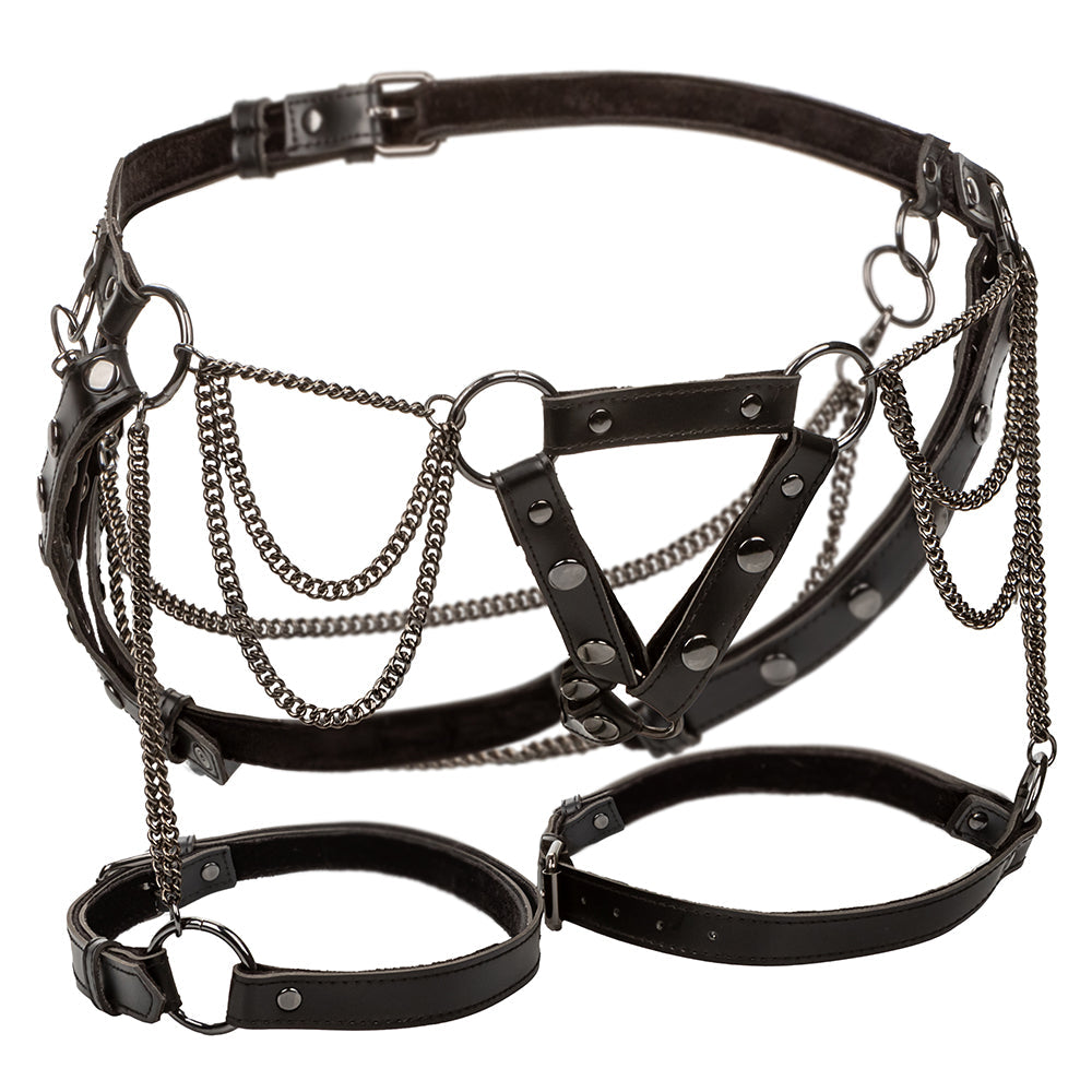 Euphoria Thigh Harness With Chains XL