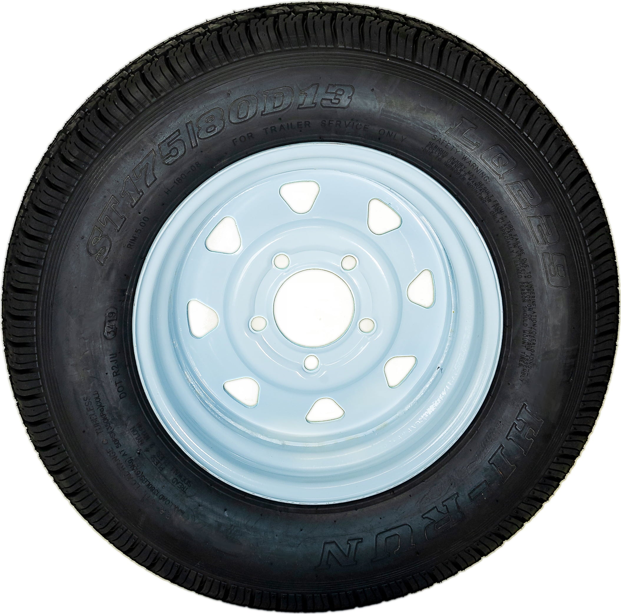 Sutong Hi-Run ST Bias Trailer ST175/80D13 6PR Tire with 13X4.5 Wheel