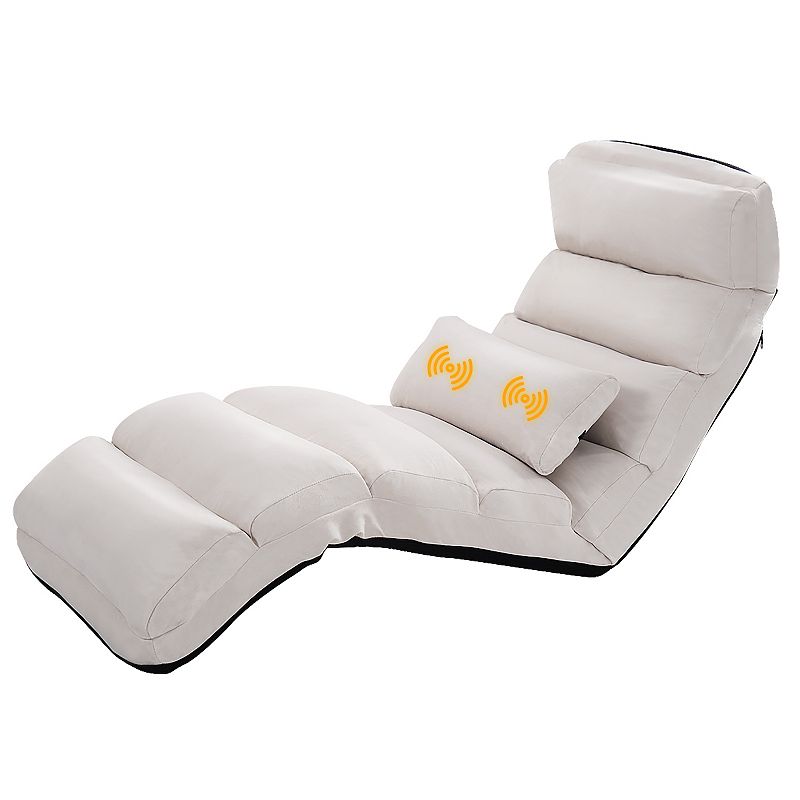 Stylish Folding Lazy Sofa Chair With Pillow