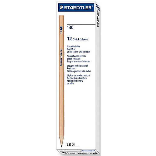 Staedtler Natural Lead Pencils (12/box) (2B)