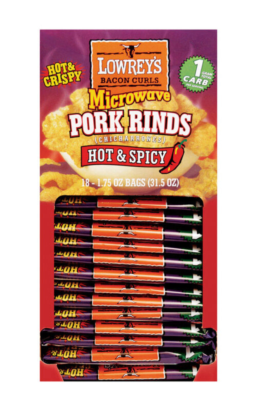 PORK RIND HOT/SPCY MICRO