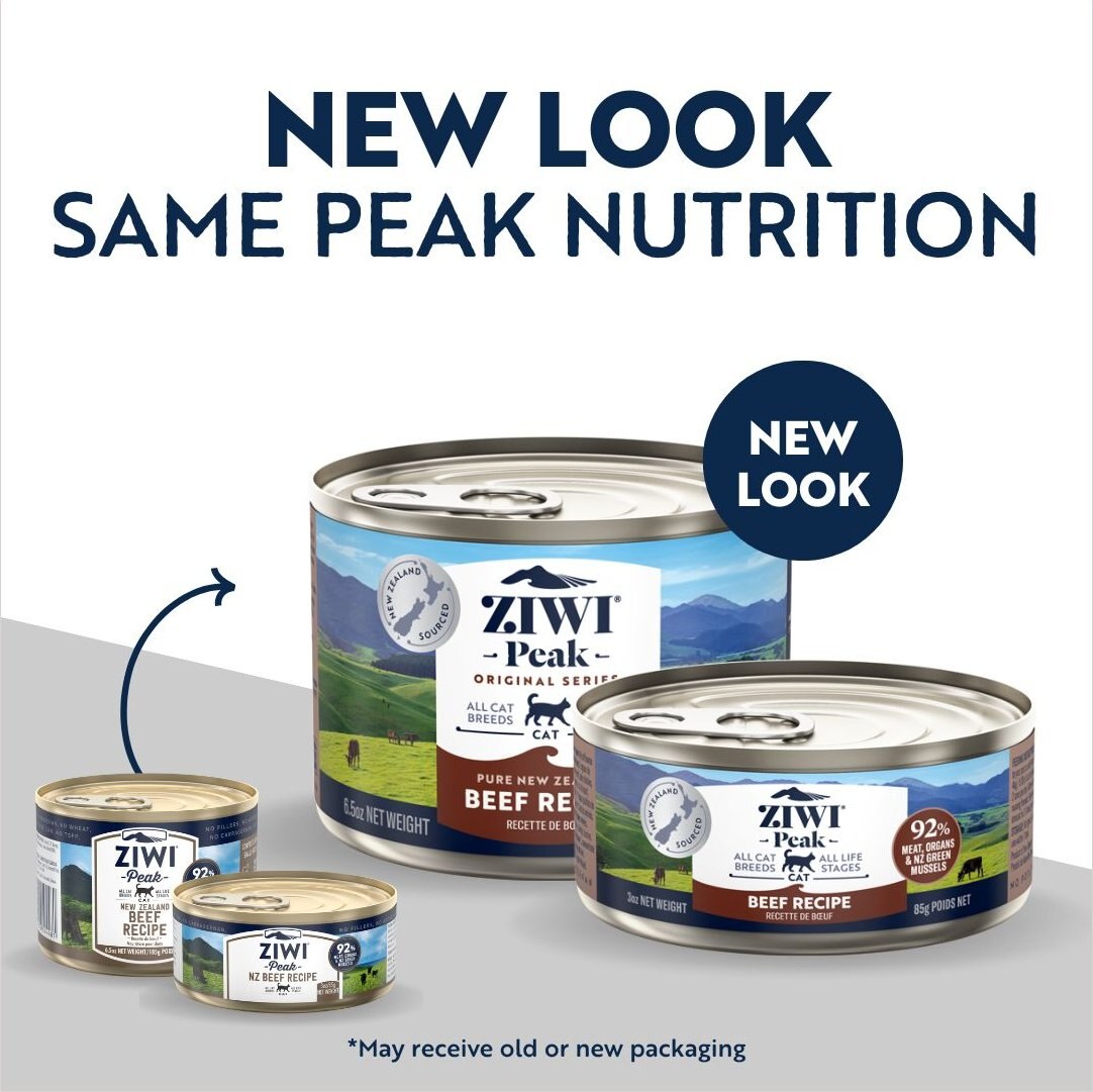 Ziwi Peak Beef Recipe Canned Cat Food