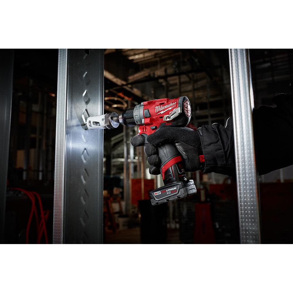 Milwaukee M12 FUEL 1/2 In. Hammer Drill Kit 2504-22 from Milwaukee