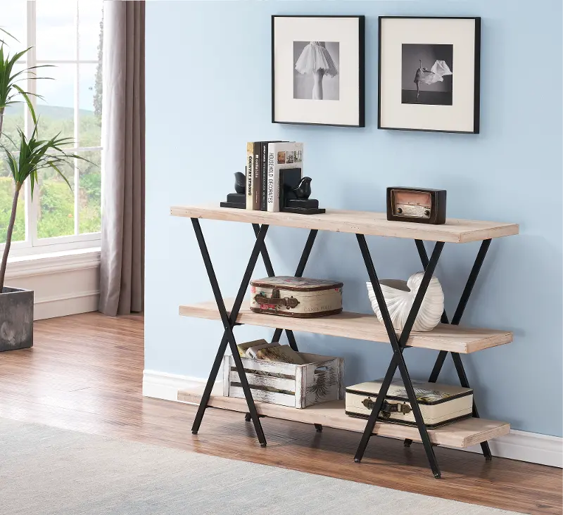 Max Natural Console Table