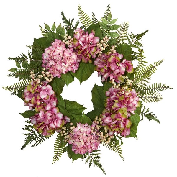 24 Hydrangea Berry Wreath