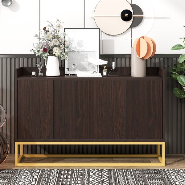 Merax Modern Sideboard Buffet Cabinet with Large Storage Space