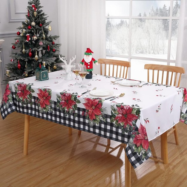 Trinity Buffalo Plaid Rectangle Christmas Tablecloth