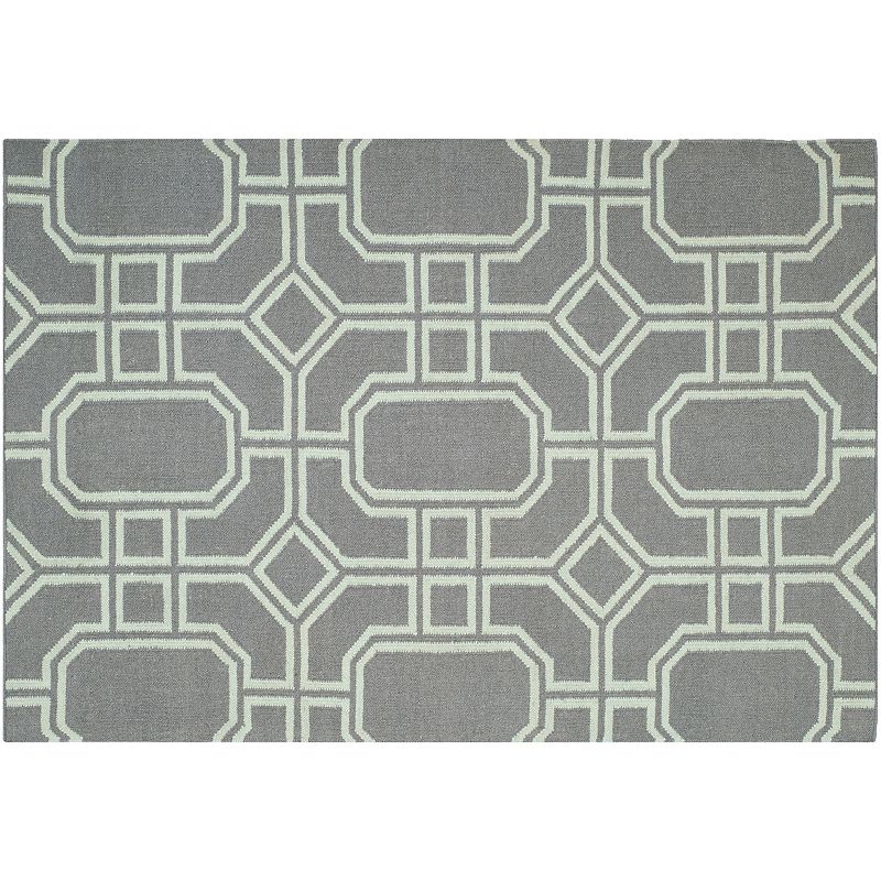 Safavieh Dhurries Interlock Handwoven Flatweave Wool Rug